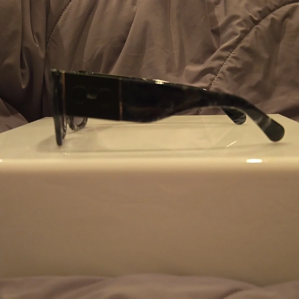 Ferragamo marble gray cat eye Sunglasses brand new in box - Picture 4 of 14